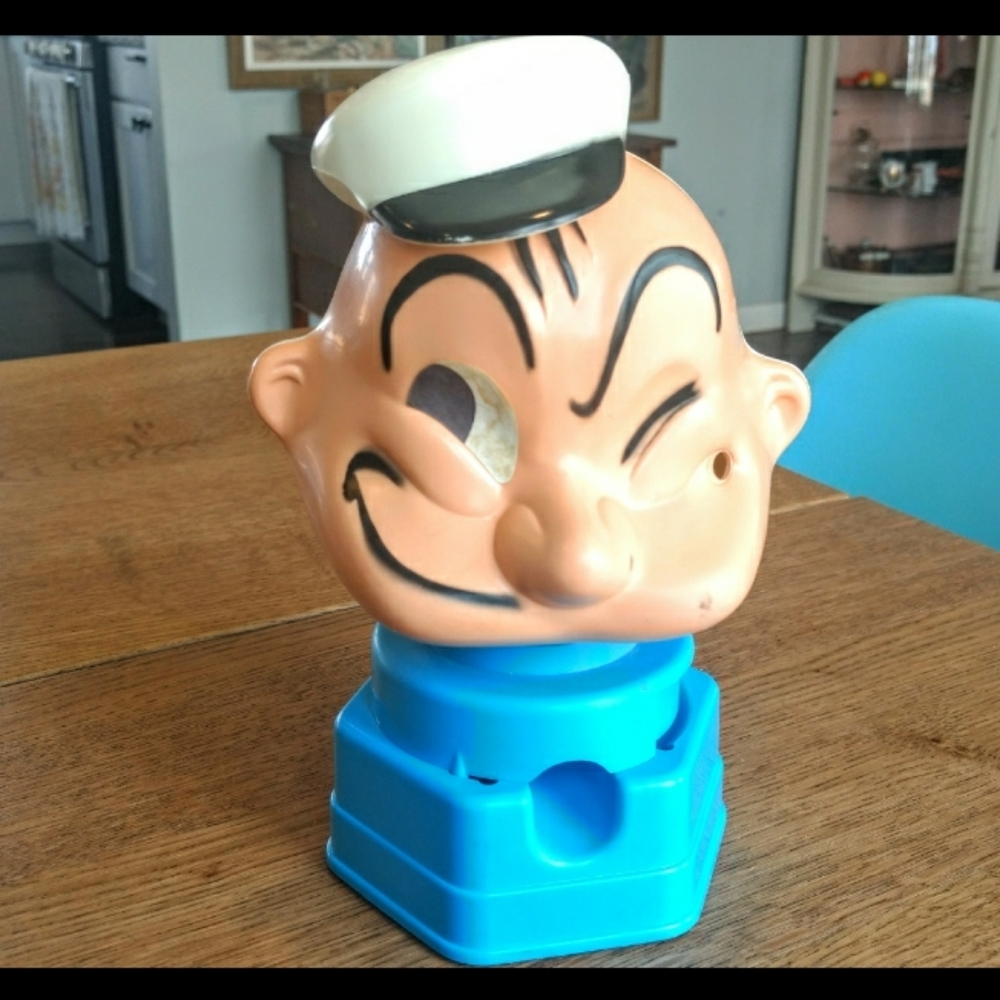 Popeye Gumball Machine Hasbro 1968